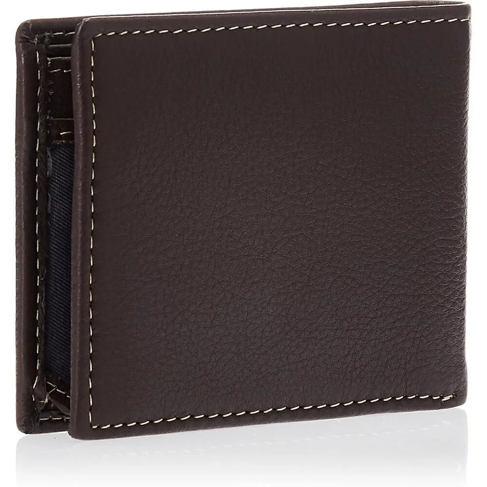 Men's Beautiful Fashionable Genuine Leather Bifold Brown Wallet Designed